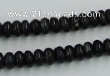 CBT04 16 inches 4*8mm rondelle natural biotite beads wholesale