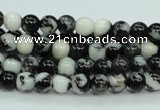 CBW101 15.5 inches 6mm round black & white jasper beads