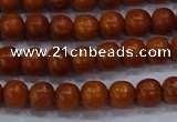 CBW501 15.5 inches 6mm round bayong wood beads wholesale