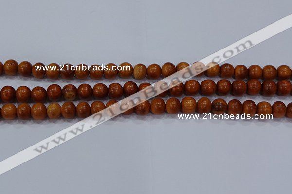 CBW502 15.5 inches 8mm round bayong wood beads wholesale