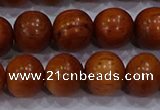 CBW504 15.5 inches 12mm round bayong wood beads wholesale