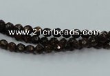 CBZ102 15.5 inches 4mm faceted round bronzite gemstone beads