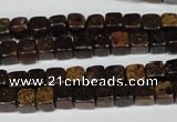 CBZ205 15.5 inches 6*6mm cube bronzite gemstone beads