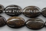 CBZ307 15.5 inches 18*25mm oval bronzite gemstone beads wholesale