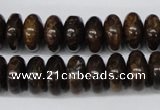 CBZ402 15.5 inches 6*12mm rondelle bronzite gemstone beads