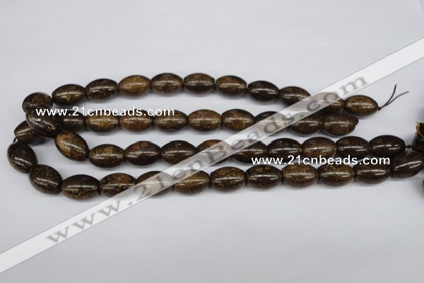 CBZ409 15.5 inches 13*18mm rice bronzite gemstone beads