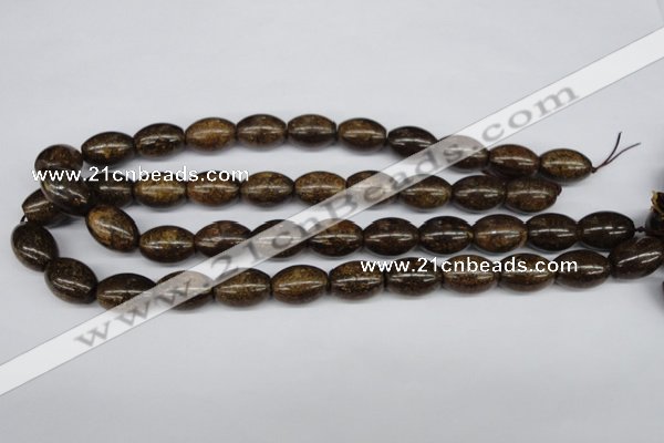 CBZ410 15.5 inches 15*20mm rice bronzite gemstone beads