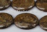 CBZ422 15.5 inches 22*30mm oval bronzite gemstone beads