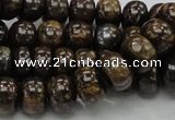 CBZ54 15.5 inches 7*10mm rondelle bronzite gemstone beads wholesale