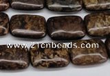 CBZ75 15.5 inches 13*18mm rectangle bronzite gemstone beads