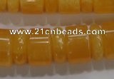 CCA20 15.5 inches 6*18mm & 12*18mm rondelle calcite gemstone beads