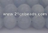 CCA408 15.5 inches 12mm round blue calcite gemstone beads