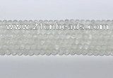 CCA510 15.5 inches 6mm round white calcite gemstone beads