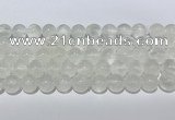 CCA512 15.5 inches 10mm round white calcite gemstone beads