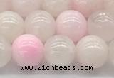 CCA521 15.5 inches 8mm round pink calcite gemstone beads