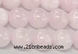 CCA525 15.5 inches 8mm round pink calcite gemstone beads wholesale