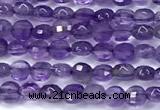 CCB1357 15 inches 2.5mm faceted coin amethyst beads