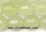 CCB1420 15 inches 9mm - 10mm faceted New jade beads