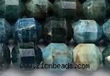 CCB1502 15 inches 7mm - 8mm faceted apatite beads