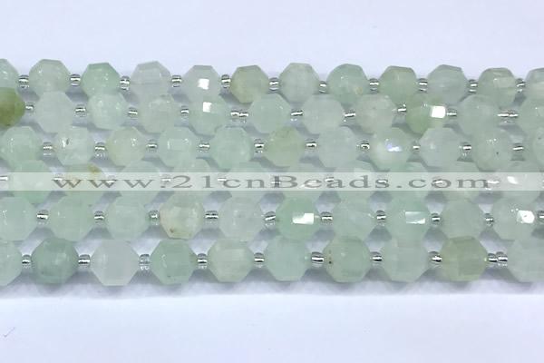 CCB1520 15 inches 8mm - 9mm faceted gemstone beads