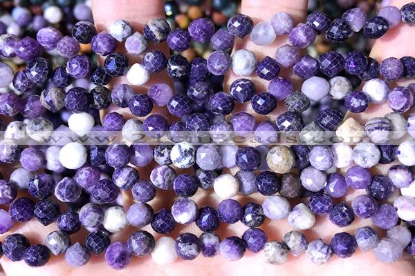 CCB1651 15 inches 6mm faceted teardrop gemstone beads
