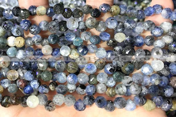 CCB1652 15 inches 6mm faceted teardrop kyanite beads