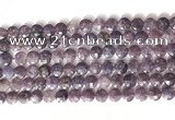 CCB757 15.5 inches 8mm faceted coin Chinese tourmaline beads