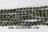 CCB803 15.5 inches 4*6mm rice gemstone beads wholesale