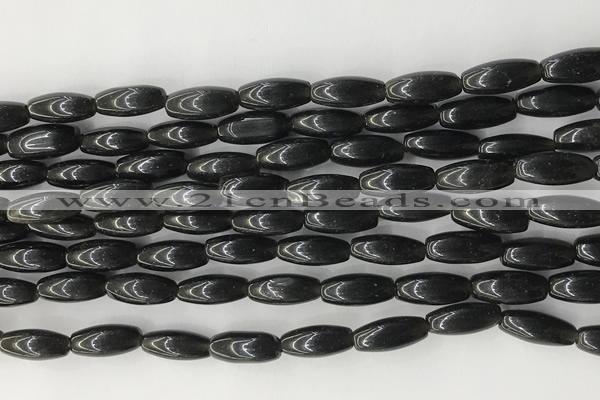 CCB813 15.5 inches 5*12mm rice gemstone beads wholesale