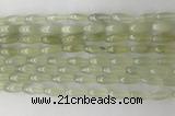 CCB817 15.5 inches 5*12mm rice New jade gemstone beads wholesale