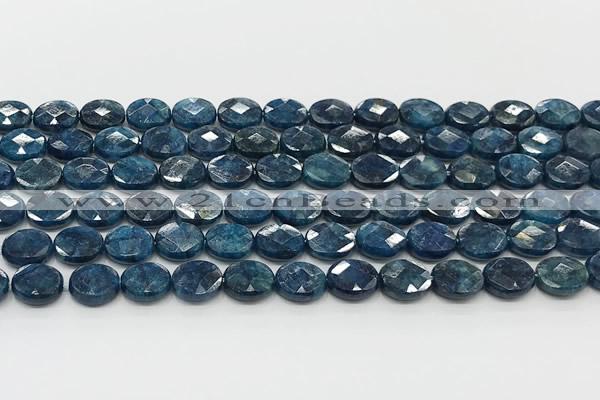 CCB941 15.5 inches 8*10mm faceted oval apatite beads