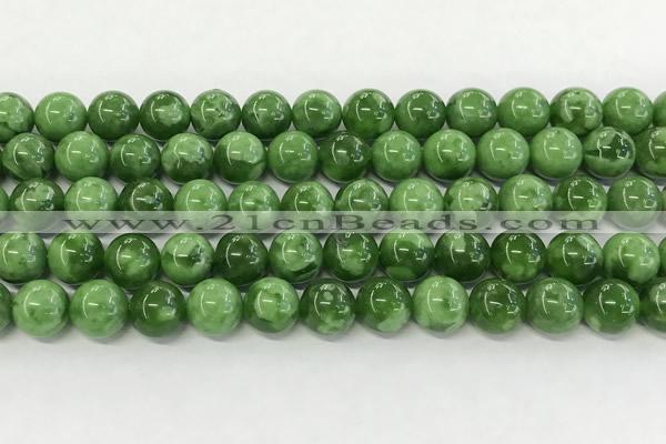 CCB958 15.5 inches 10mm round maw sit sit jade gemstone beads