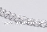 CCC01 15 inches 6mm round white crystal beads Wholesale