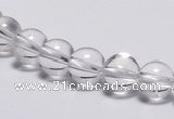 CCC02 15 inches 8mm round white crystal beads Wholesale