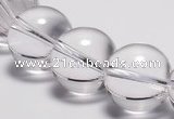 CCC05 15 inches 16mm round white crystal beads Wholesale