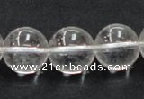 CCC206 15.5 inches 16mm round grade AB natural white crystal beads