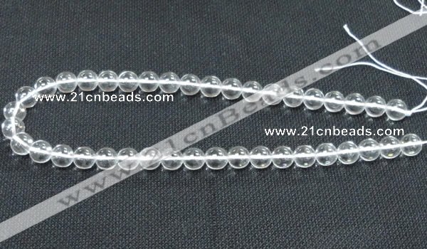 CCC278 15.5 inches 8mm round A grade natural white crystal beads