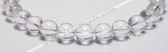 CCC32 15.5 inches 18mm round synthetic white crystal beads