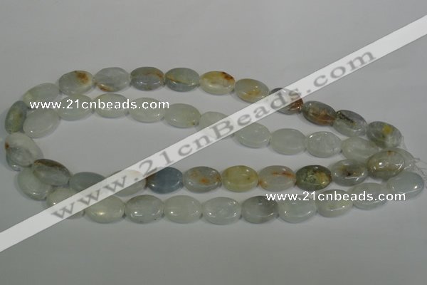 CCE14 15.5 inches 13*18mm oval natural celestite gemstone beads