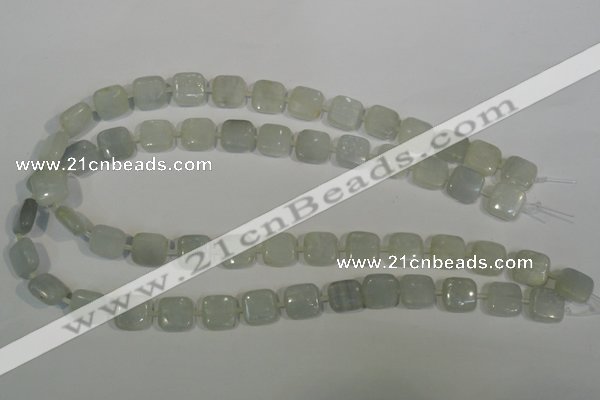 CCE17 15.5 inches 12*12mm square natural celestite gemstone beads