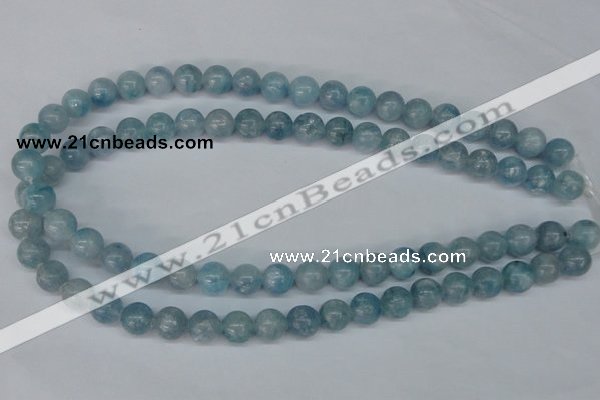 CCE52 15.5 inches 10mm round dyed natural celestite gemstone beads