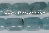 CCE54 15.5 inches 15*20mm rectangle dyed natural celestite gemstone beads