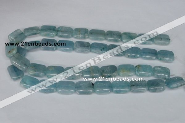 CCE54 15.5 inches 15*20mm rectangle dyed natural celestite gemstone beads