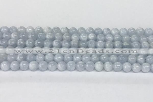 CCE65 15.5 inches 8mm round celestite gemstone beads wholesale
