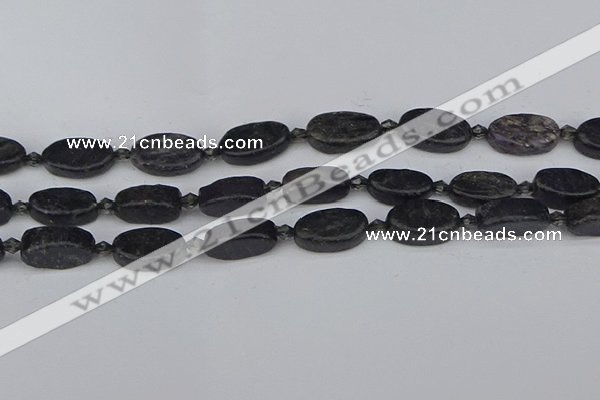 CCG127 15.5 inches 8*16mm oval charoite gemstone beads