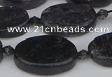 CCG129 15.5 inches 15*20mm oval charoite gemstone beads