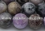 CCG134 15.5 inches 10mm round natural charoite gemstone beads