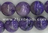 CCG302 15.5 inches 8mm round natural charoite gemstone beads