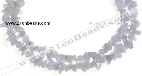 CCH01 34 inches purple agate chips gemstone beads wholesale