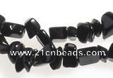 CCH02 35 inches black agate chips gemstone beads wholesale